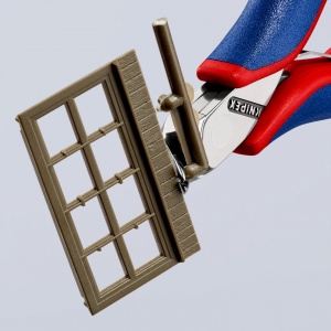 KNIPEX 64 52 115 Tăietor frontal pentru instalații electronice cu manşoane multicomponent 115 mm - Img 4