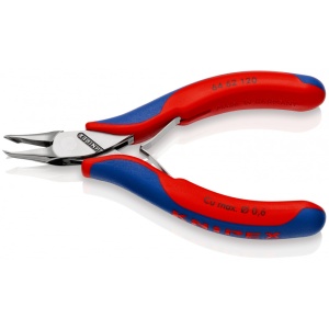 KNIPEX 64 62 120 Tăietor frontal pentru instalații electronice cu manşoane multicomponent 120 mm - Img 2