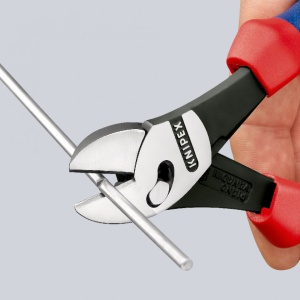 KNIPEX 73 72 180 TwinForce® Șfic de tăiere ultraperformant cu manşoane multicomponent vopsit negru 180 mm - Img 8