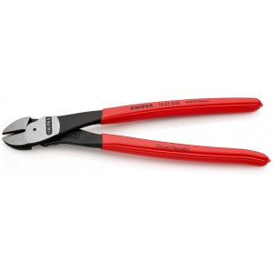 KNIPEX 74 21 250 Șfic de forță acoperite cu plastic vopsit negru 250 mm - Img 2