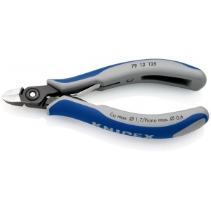 KNIPEX 79 12 125 Șfic de precizie pentru sisteme electronice cu manşoane multicomponent brunat 125 mm - Img 2