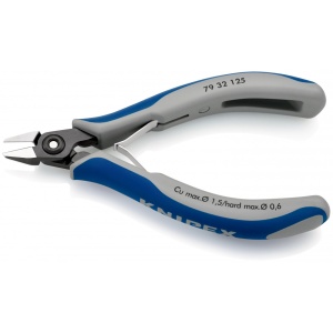 KNIPEX 79 32 125 Șfic de precizie pentru sisteme electronice cu manşoane multicomponent brunat 125 mm - Img 3