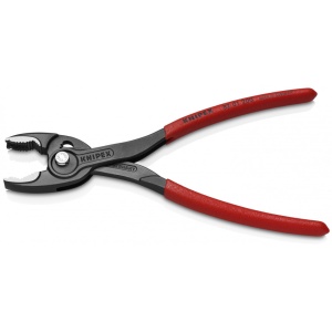KNIPEX 82 01 200 TwinGrip Clești cu prindere frontală acoperit cu material plastic aderent vopsit negru 200 mm - Img 6