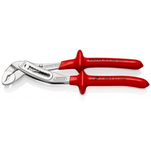 KNIPEX 88 07 250 Alligator® Cleşte pentru pompe de apă izolat prin imersie, testat de VDE cromat 250 mm - Img 1