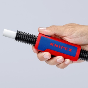KNIPEX 90 22 02 SB TwistCut® Tăietor de țevi ondulate 100 mm - Img 8
