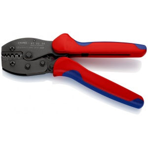 KNIPEX 97 52 38 PreciForce® Clește de sertizat cu manşoane multicomponent brunat 220 mm - Img 3