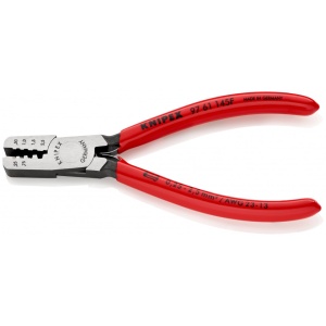 KNIPEX 97 61 145 F clește de sertizare pentru ferule acoperite cu plastic 145 mm - Img 2