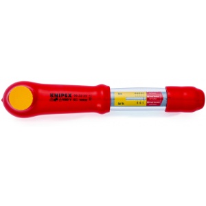 KNIPEX 98 33 25 Cheie cu clichet cu element rectangular la exterior, comutabil 290 mm - Img 3