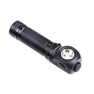 Lanterna reincarcabila P10 cu unghi drept cu 3 surse de lumină - 1400 lumeni, 200 m - Img 4