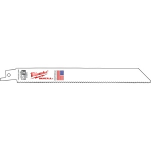 Lemn / Metal / Plastic: Pânze universale Milwaukee 200 x 10 / 14 Tpi - 5 bucati - Img 2