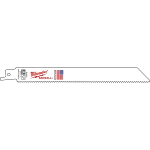 Lemn / Metal / Plastic: Pânze universale Milwaukee 200 x 10 / 14 Tpi - 50 bucati - Img 2