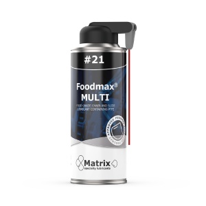 Lubrifiant alimentar pentru lanțuri și glisiere care conține PTFE - Foodmax Multi #21
