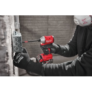 M18 BLIDR-0X Mașină de înșurubat cu impact, cu motor fără perii 1/4˝ Hex, cuplu 190 Nm, neechipata, valiza - Img 2