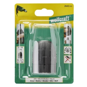 Mandrina rapida Wolfcraft 2642000, 1.5 - 13mm - Img 2