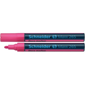 Marker cu cretă lichidă 2-3 mm Deco Schneider 265 - Img 5