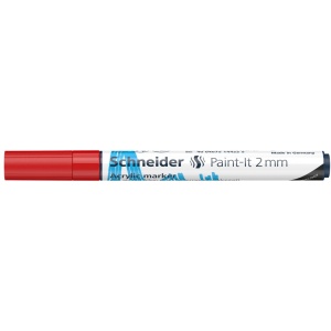 Marker cu vopsea acrilică Paint-It 310 2 mm Schneider - Img 3