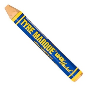Marker vopsea solida TYRE MARQUE, galben