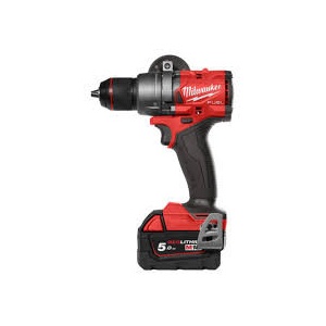 Masina de gaurit cu percutie Milwaukee M18FPD3, cuplu maxim 158 Nm, echipata cu 2 baterii 5Ah, incarcator, valiza - Img 2