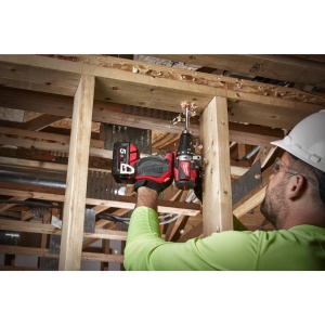Mașină de găurit si insurubat cu percuție cu acumulator Milwaukee M18 BLPD2-502X, cuplu 82 Nm, livrata cu acumulatori, valiza - Img 11