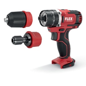 Masina de gaurit si insurubat cu percutie, cu acumulatori Flex PD 2G 10.8-EC/6.0 SET, 10.8V/6Ah, cuplu maxim 58 Nm, 2 acumulatori, incarcator, valiza de transport - Img 3