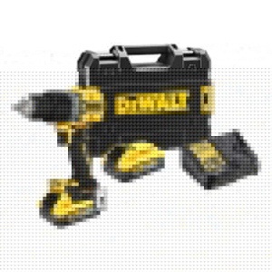 Masina de gaurit si insurubat cu percutie DeWalt DCD805H2T, max 90 Nm, cu 2 acumulatori Powerstack 18V / 5.0Ah, in valiza de transport - Img 2
