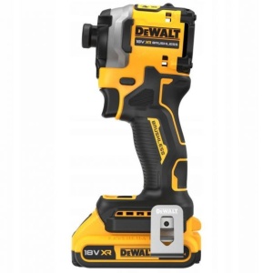 Masina de insurubat cu impact Dewalt DCF850D2T, cu 2 acumulatori XR 18V / 2Ah, cuplu maxim 205 Nm, valiza de transport TSTAK - Img 3