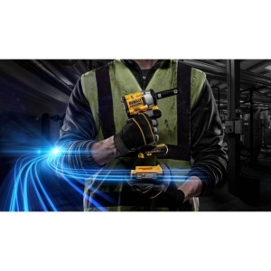 Masina de insurubat cu impact Dewalt DCF921E2T, patrat 1/2", maxim 406 Nm, cu 2 acumulatori POWERSTACK 18V / 1.7Ah si incarcator in valiza TSTAK - Img 8