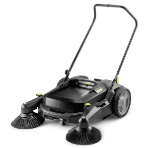 Masina de maturat manuala profesionala Karcher cu doua maturi KM 70/20 C 2SB Anniversary Edition, cadou set de colectare a gunoiului - Img 2