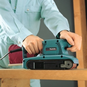 Masina de slefuit cu banda Makita 650W, 76x457mm - Img 2
