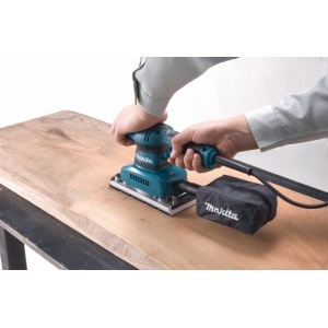 Masina de slefuit electrica Makita 190W, 92x185mm - Img 3