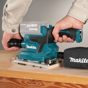 Masina de slefuit Makita LXT 18V, 93x185 mm, AWS, fara acumulatori - Img 2