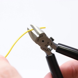 Micro cleste taiere diagonala ENGINEER NS-03, mare precizie, 128 mm, fabricat in Japonia - Img 3
