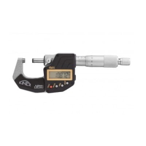 Micrometru digital exterior KINEX, 0-25 mm, 0,001mm DIN 863, IP 65