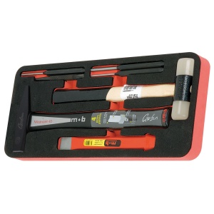 Modul 7 scule MOB OSC 7 cu ciocan coada Carbon si accesorii