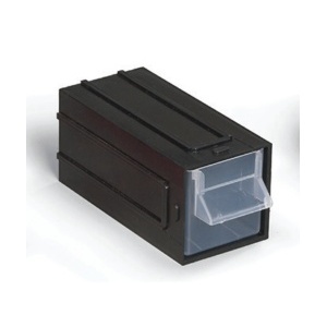 Modul plastic cu capac Port-Bag 50x120x50mm negru