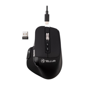 Mouse fără fir Tellur Shade, Bluetooth, Negru - Img 15