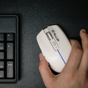 Mouse wireless Tellur, Silent Click, Alb - Img 6
