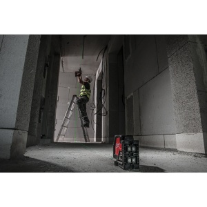 NIVELĂ LASER ÎN CRUCE CU FUNCȚIE DE PLUMB, FASCICUL VERDE, REÎNCĂRCABILĂ REDLITHIUM™ USB L4 CLLP-301C - Img 8
