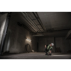 NIVELĂ LASER ÎN CRUCE CU FUNCȚIE DE PLUMB, FASCICUL VERDE, REÎNCĂRCABILĂ REDLITHIUM™ USB L4 CLLP-301C - Img 13