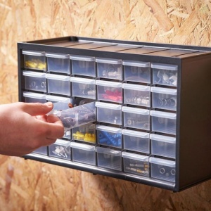 Organizator vertical Stanley 1-93-980, 365 x 155 x 225 mm, 30 compartimente - Img 4