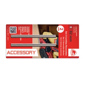 P 910 - Accesorii Set 2 cutite rindea, DIM 82 mm - 12.195