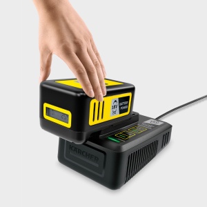 Pachet 1 acumulator 18V / 5Ah si incarcator rapid, Kärcher - Img 2