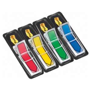 PageMarker 12 x 43 mm 96 file săgeți Post-it 4 culori/set