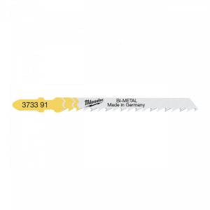 Pânze debitare rapidă Milwaukee Bi 75 x 5 mm T 144 DF - 5 bucati - Img 1