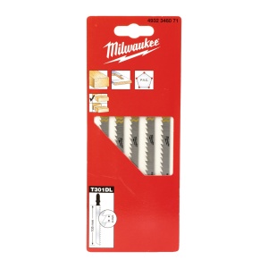 Pânze tăieri curate și fără așchii Milwaukee 105 x 4 mm T 301 DL - 5 bucati - Img 2