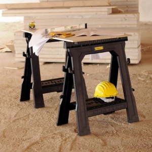 Pereche capre pliabile de lucru Stanley STST1-70713, 693 x 105 x 815 mm - Img 2