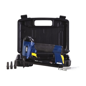 Pistol de batut capse pneumatic Rapid PS101 capse 53 6-16mm, 300 capse 53 10mm, cheie hexagonala, 3 reductii furtun aer comprimat, 2 ani garantie 5000051 - Img 3