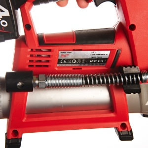 Pistol de gresat Milwaukee M12 GG-401B, cartus 400 ml, livrat cu acumulator - Img 7