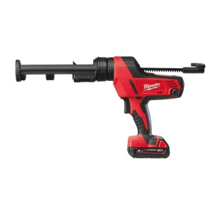 Pistol de silicon Milwaukee C18 PCG/310C-201B, tub 310 ml, livrat cu acumulator, geanta - Img 5