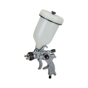 Pistol de vopsit HVLP Bahco BPHVLP01, cupa sus, 0.55 l, 2-2.8 bari, debit aer 250 l/min - Img 1